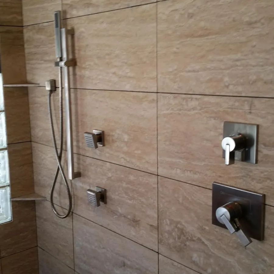 Shower fixture installation for Water Heater Replacement in North Branford